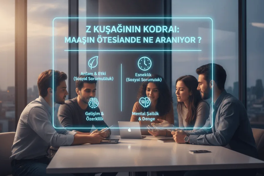 Z Kuşağının Kodları: Maaşın Ötesinde Bir Kurumsal Kültür Nasıl Aranır ve Talep Edilir?