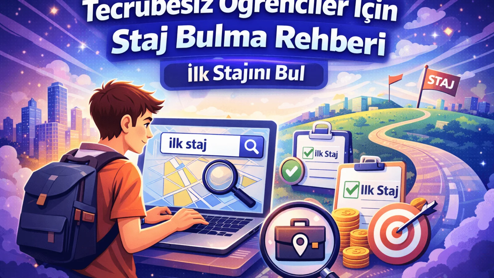 Tecrübesiz Öğrenciler İçin Staj Bulma Rehberi | İlk Stajını Bul